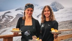 Österreichs höchste Konditorin: Maja Moesges und Freundin Michaela Pöschl – die beiden Wirtinnen ...