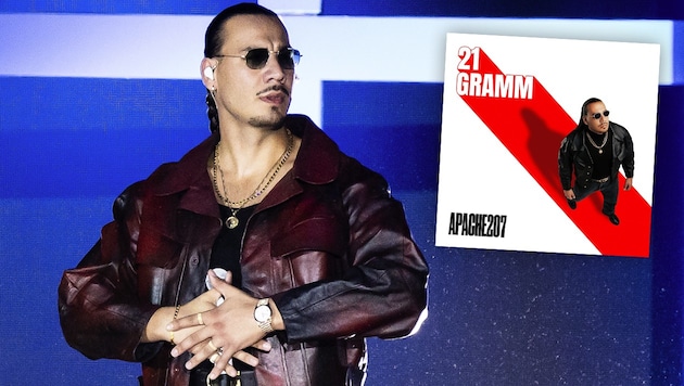 Mit „21 Gramm“ meldet sich Rapper und Sänger Apache 207 zurück. „21 Gramm“, genau so viel soll ...
