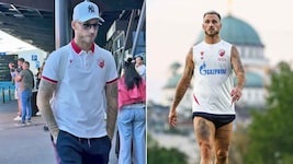 Marko Arnautovic ist mit der Roter-Stern-Mannschaft nach Zypern gereist.
