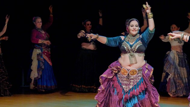 Tina Daxberger (Verein Anam Damhsa) tanzt FCBD®.