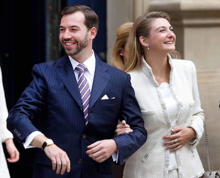 Großherzog Guillaume und Großherzogin Stéphanie