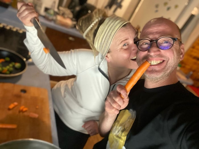Elisabeth und Andi Nussbaumer vom Lebenshof Sonnenweide „töten“ für ihr Essen nur Karotten und ...