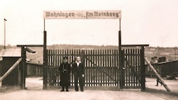 In diesem Lager in Leobersdorf, einer Zweigstelle des KZ Mauthausen, waren etwa 400 ...