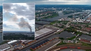 Ursprung des Feuers sei der Brand eines Fahrzeugs gewesen, das in der Lagerhalle abgestellt war. ...