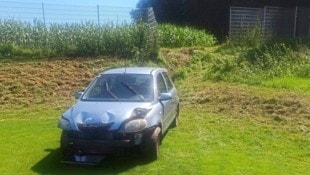 In Poggersdorf verunfallte ein Führerscheinneuling.