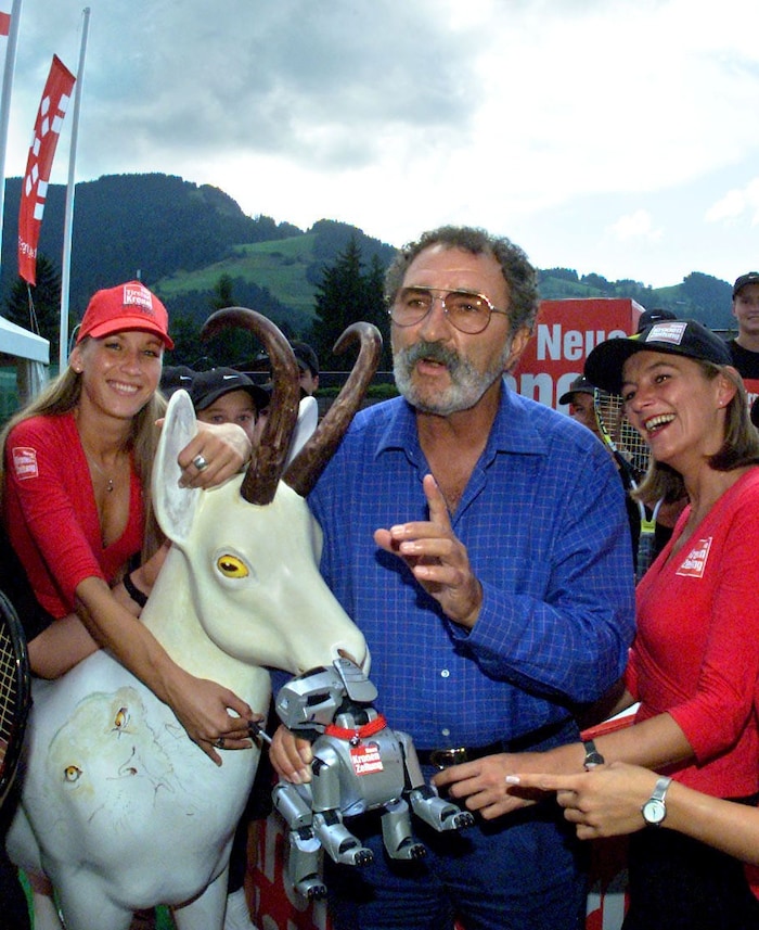 Ion Tiriac war der erste Tennisspieler, der später zum Milliardär wurde.
