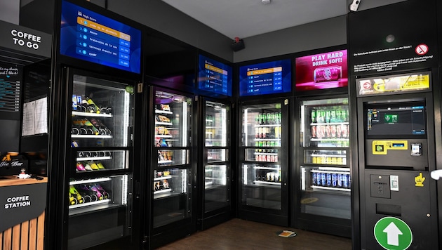 Ein mittlerweile bekanntes Bild: Automat an Automat statt Leerstand