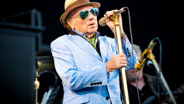 Van Morrison hier bei einem Konzert vor wenigen Jahren im burgenländischen Steinbruch St. ...