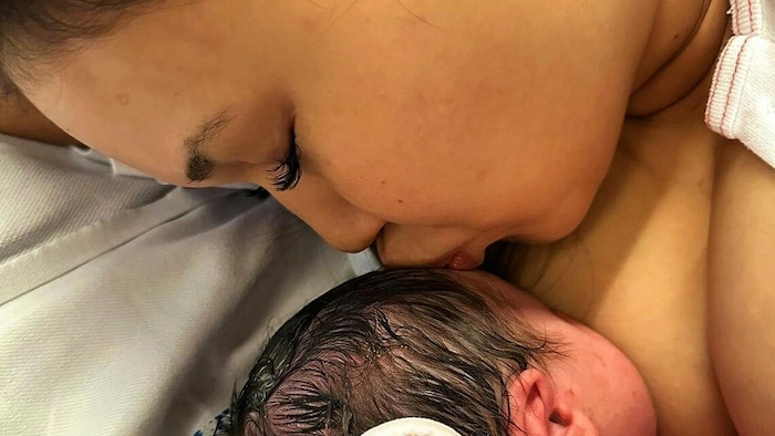 Ivana Nikoline Brønlund hatte nur eine Stunde Zeit mit ihrer neugeborenen Tochter.