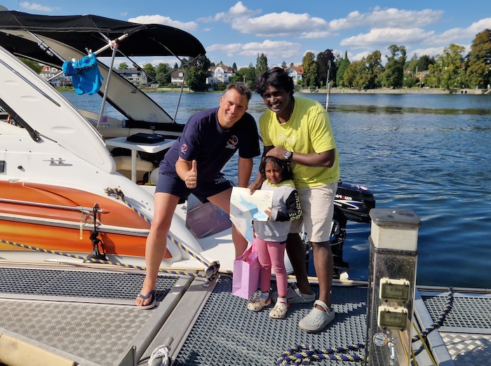 Papa Tulasi Chaytania war besonders stolz auf seine Tochter Tamogna.