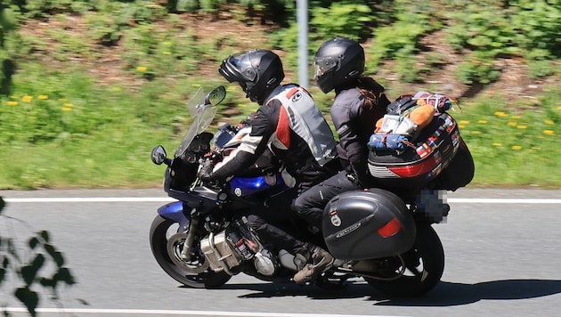 Im Krankenhaus endete eine Motorradtour für ein Pärchen (Symbolbild).