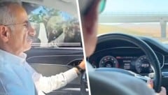 Mit 223 km/h über die Autobahn – und das stolz im Video festgehalten.