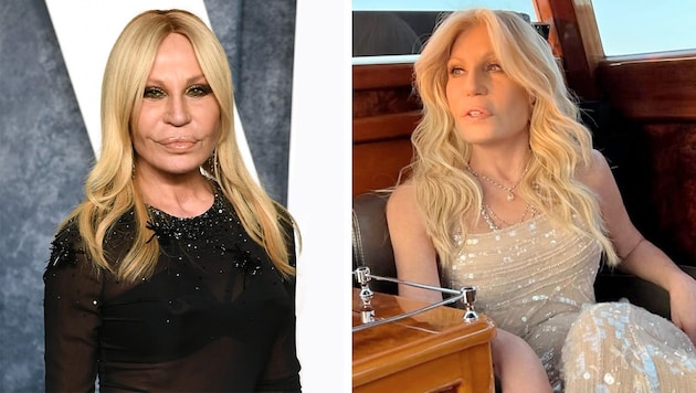 Die optische Veränderung von Donatella Versace sorgt aktuell für Aufsehen. Was steckt dahinter?