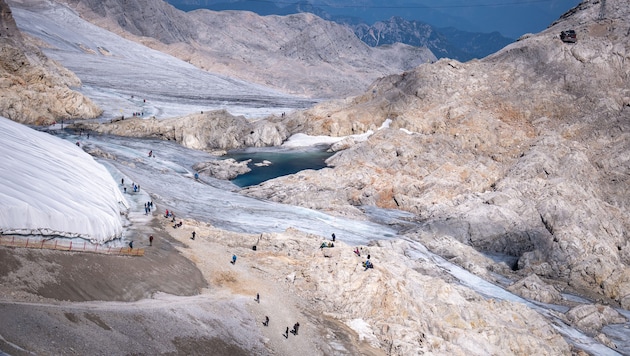 Der Dachstein ist eine Touristen-Attraktion, doch sein Erscheinungsbild ändert sich rasant.