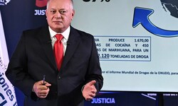 Venezuelas Innenminister Diosdado Cabello kündigte Maßnahmen an, um gegen den Kokainhandel an ...