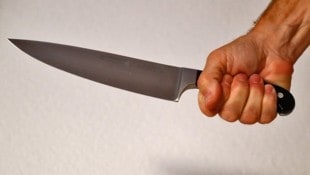 Bei der Auseinandersetzung war ein Messer (Symbolbild) im Spiel. 