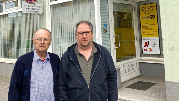 Die Gewerkschaft setzte sich bis zum Schluss ein: Für Englisch (li.) und Paltram war vor allem ...