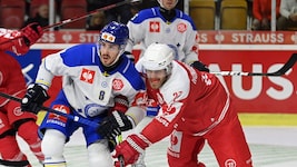 KAC-Kapitän Thomas Hundertpfund (re.) hat heuer in der CHL viel vor.
