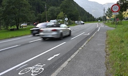Bei Weißbach bei Lofer soll jetzt ein neuer Radweg gebaut werden.