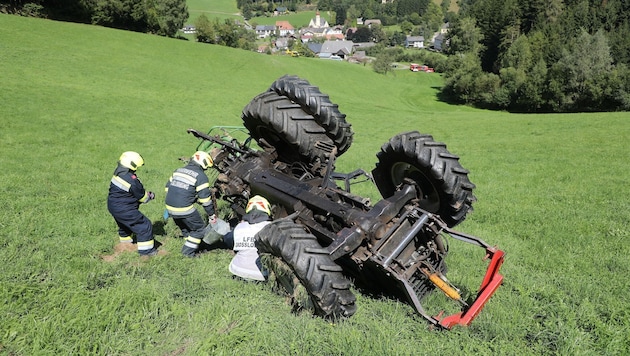 Für den Lenker kam jede Hilfe zu spät.