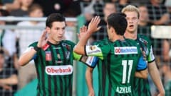 Ried schlug Gurten im Innviertler Cup-Derby.