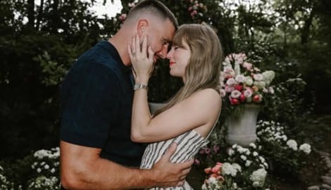 Am kommenden Wochenende wollen sich Travis Kelce und Taylor Swift laut US-Medien in New York das ...