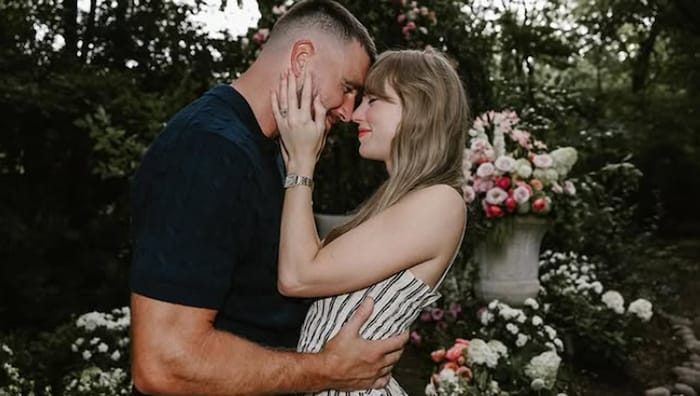 Seinem Vater zufolge hat der NFL-Star die Verlobung monatelang geplant – auch den Ring hat er ...