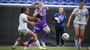 Carina Wenninger (Mi.) will mit der Austria Serien-Titelgewinner St. Pölten ablösen.