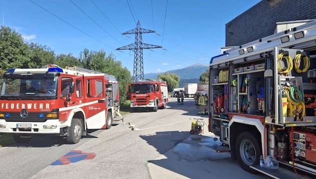 In der Großbäckerei eines Lebensmittelhandels kam es zu dem Brand.