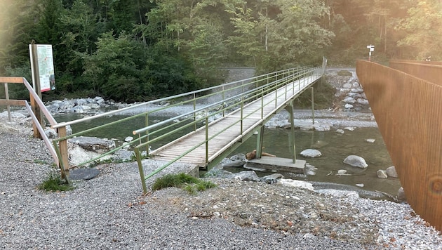 Wer noch einmal über den alten Karrensteg gehen will, muss sich sputen. Dieser wird in den ...