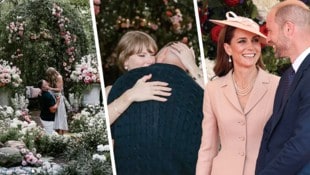Es ist eine Love-Story der Superlative, die sogar das britische Thronfolgerpaar liked! Taylor ...