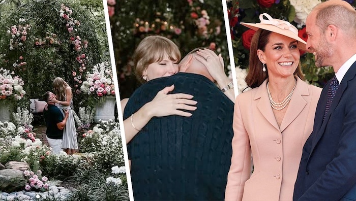 Es ist eine Love-Story der Superlative, die sogar das britische Thronfolgerpaar liked! Taylor ...