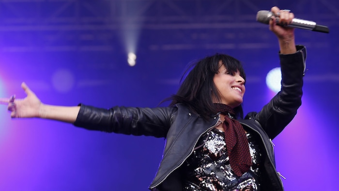 Die bekannte Sängerin Nena