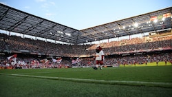 Das Heimstadion des FC Red Bull Salzburg in Wals-Siezenheim. 