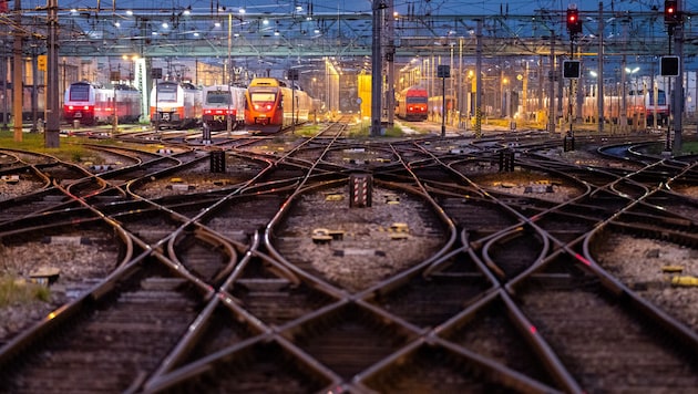 Vor allem entlang der Gleise der Westbahnstrecke auf der Höhe Penzing war der etwa einstündige ...