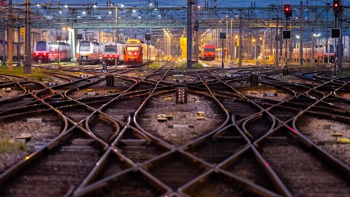 Vor allem entlang der Gleise der Westbahnstrecke auf der Höhe Penzing war der etwa einstündige ...