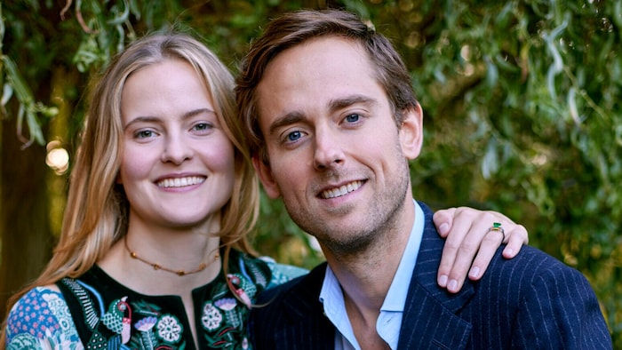 Prinzessin Marie Caroline und der Venezolaner Leopoldo Maduro Vollmer: Das frisch vermählte Paar ...