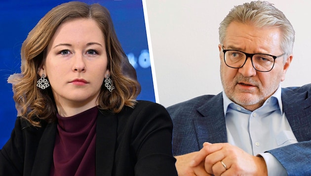 Integrationsministerin Claudia Plakolm (ÖVP) kontert die Kritik von Wiens Gesundheitsstadtrat ...