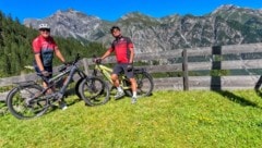 Auf der Trunahütte genießt man einen traumhaften Ausblick.