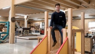 Lukas Penz, gelernter Zimmermeister und Firmenchef