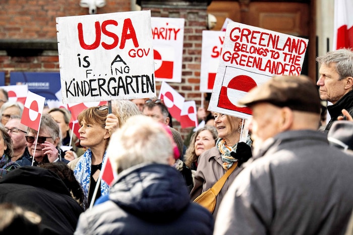 Bei den Grönländern steht die US-Regierung nicht sonderlich hoch im Kurs.