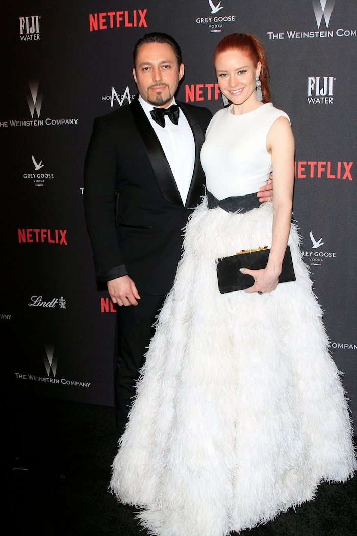 Als strahlendes Glamour-Paar am roten Teppich oder beim Opernball kennt man Klemens Hallmann und ...
