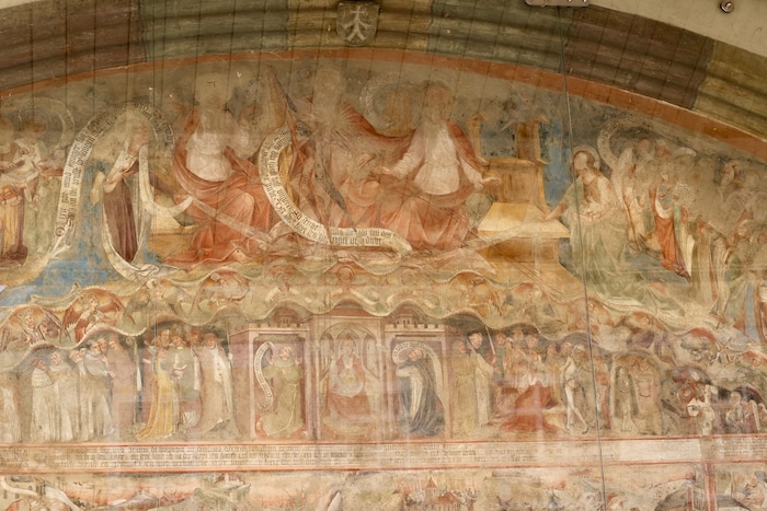 Gottesplagenbild am Grazer Dom