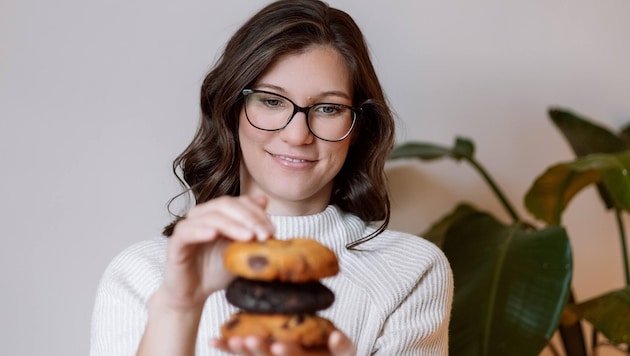„One-Woman-Show“: Claudia Haas bäckt alle Kekse frisch.