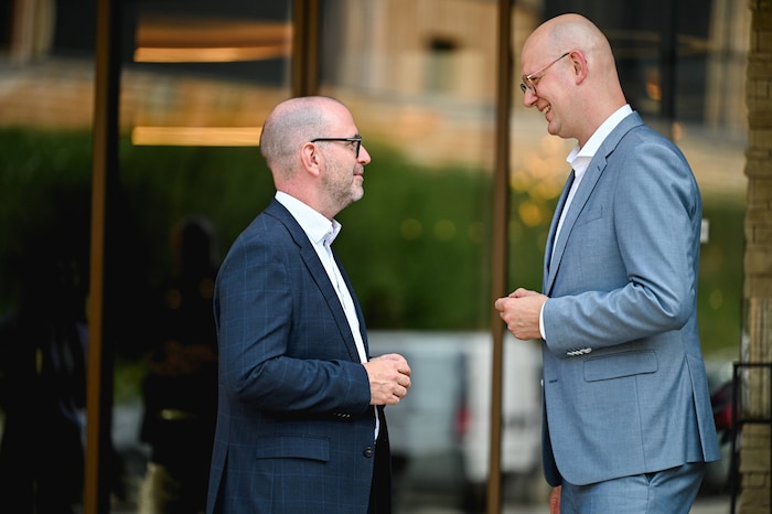 Dietmar Prammer mit dem künftigen SP-Fraktionschef Thomas Gegenhuber.