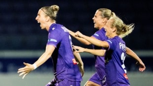 Die Austria-Frauen haben allen Grund zur Freude.