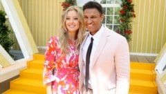 Ein Bild aus glücklichen Tagen: Patrice und Daniel Aminati