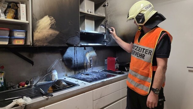 Die Feuerwehr war im Einsatz.