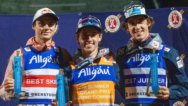 Vinzenz Geiger, Stefan Rettenegger und Thomas Rettenegger (von li. nach re.)