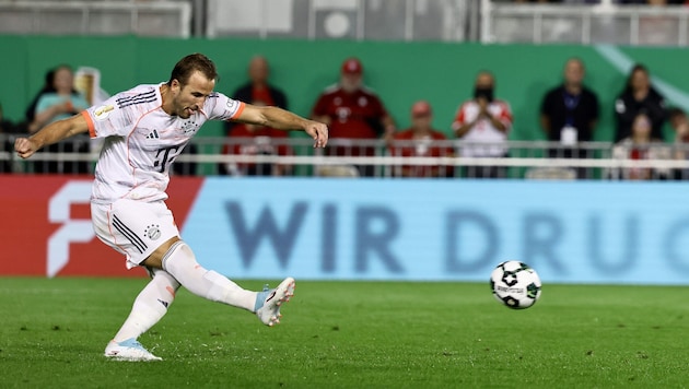 Eine Seltenheit! Harry Kane verschießt einen Elfmeter.
